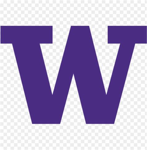 logo - university of washington w PNG image with transparent background | TOPpng