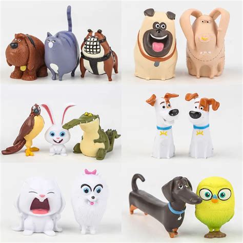 2016 New Movie The Secret Life Of Pets Plush Toys Max Snowball Gidget Mel Chloe Buddy Animals ...