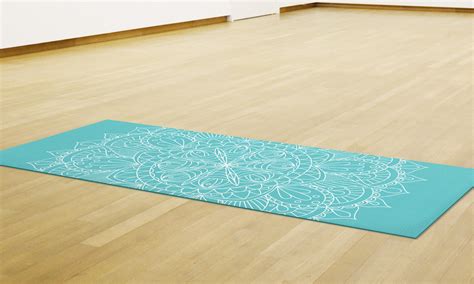 Container Door Ltd | Printed Yoga Mat - AQUA #3