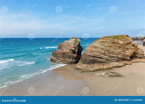 Beach Cathedrals on the Bay of Biscay Stock Image - Image of dusk, croatia: 185622981