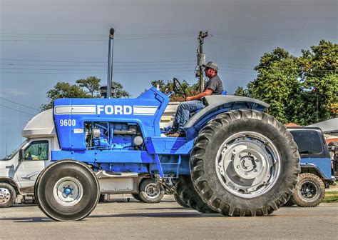 Big Blue Power, Ford 9600 Tractor Photograph by J Laughlin - Pixels