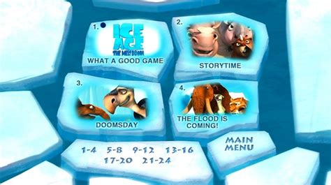 Ice Age 4 Dvd Menu