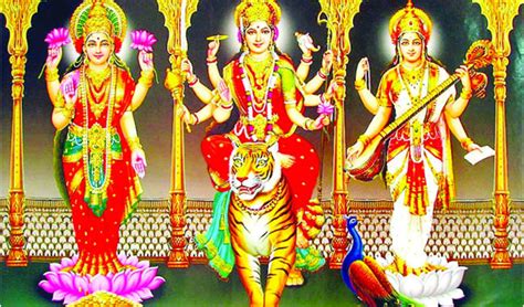 Tridevi – the three supreme Goddesses — The Indian Panorama