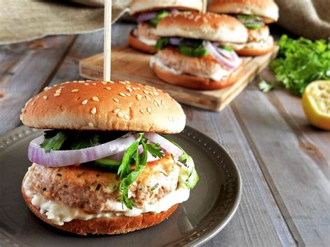 Easy Salmon Burgers Recipe - Feed Your Sole