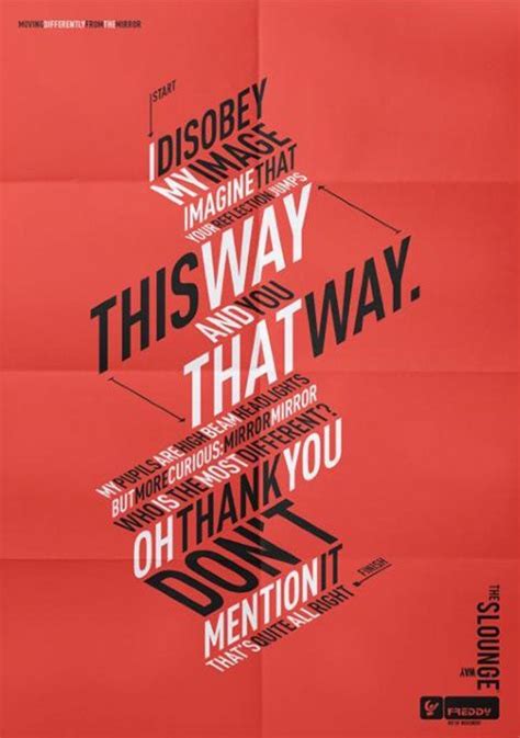 183 best Typography Posters (Type Only) images on Pinterest | Posters ...