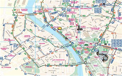 árabe Decorativo Industrializar seville bus routes map Además personal ensillar