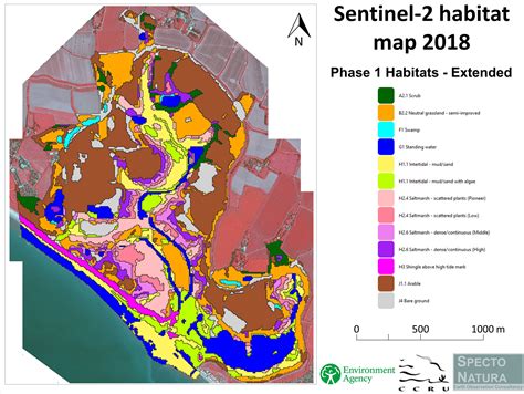 Final 2018 Copernicus Sentinel-2 based habitat map for Medmerry ...