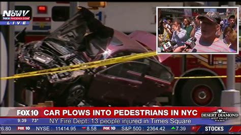 BREAKING: Car Crashes Into People in New York City - Times Square - 1 Dead, 22 Injured (FNN ...