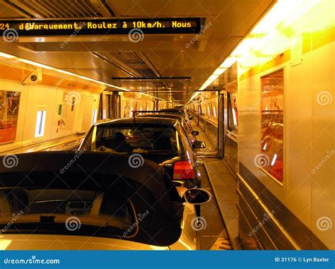 Inside The Channel Tunnel Royalty Free Stock Image - Image: 31176