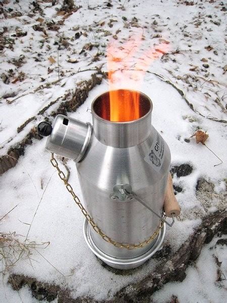 Ghillie Silver Anodised Camping Kettle