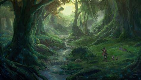 Anime Forest Backgrounds - Wallpaper Cave