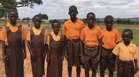 School Uniforms Donated To A Remote School In North East Region, Ghana ...