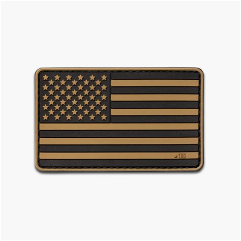 Tactical Baby Gear USA Flag Patch - Durable PVC Morale Patch