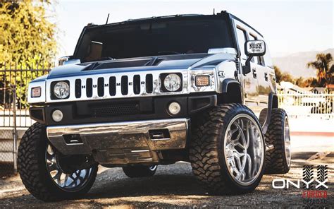 Silver Hummer H2 Outfitted and Ready to Go Off-Road Hummer Truck ...