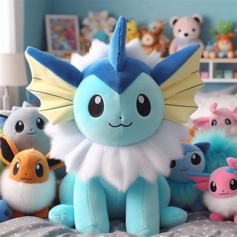 AI - Vaporeon Plush by BigStrongBear89 on DeviantArt