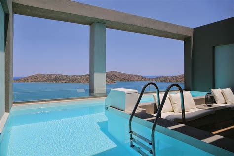 Premium Suite with Sea View & Private Pool - Elounda Blu, Crete, Greece | Book online