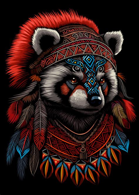 Wall Art Print | Indian red panda | Europosters