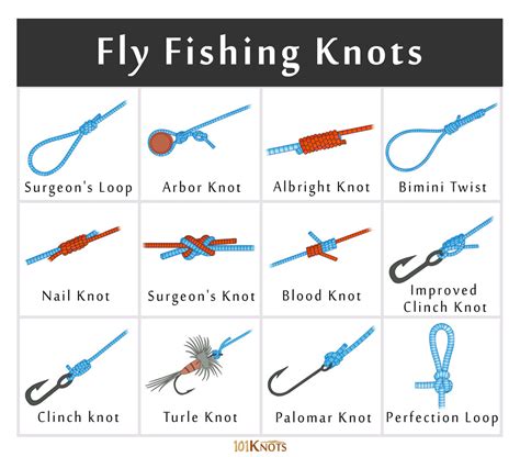 List of Different Types of Fishing Knots & How to Tie Them