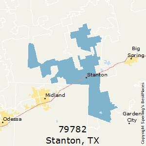 Stanton (zip 79782), TX