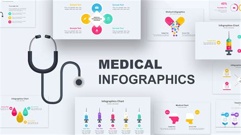 Medical infographics PowerPoint Templates