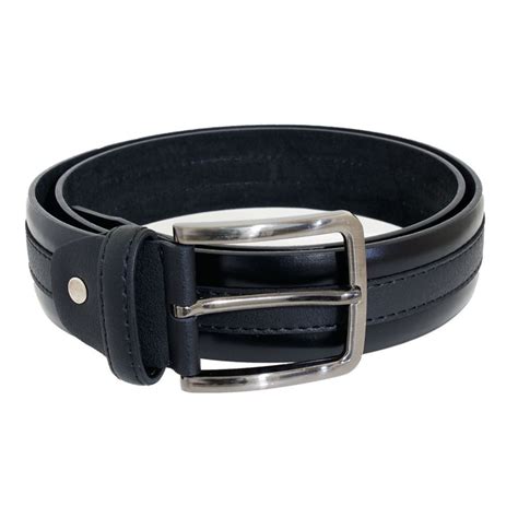 36 Units of Men's Genuine Leather Dress Belts,black Color Only - Mens Belts - at ...