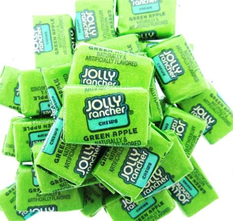 Jolly Rancher Green Apple ~ 1 lb Chews Favorite Flavor candy ~ One ...