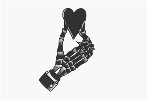 #skeleton #hand #heart #ftestickers #black #freetoedit - Skeleton Hand ...