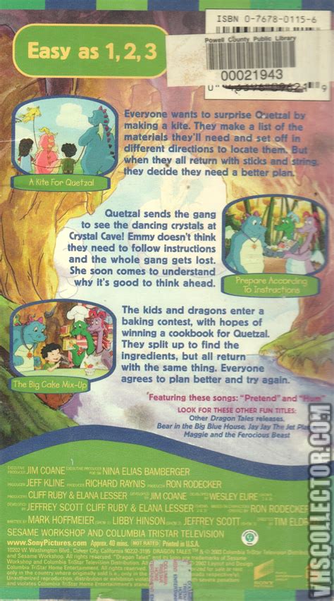 Dragon Tales: Easy As 1, 2, 3 | VHSCollector.com