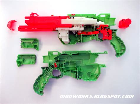 Mod Works: Nerf Vortex Praxis - Internals Guide!