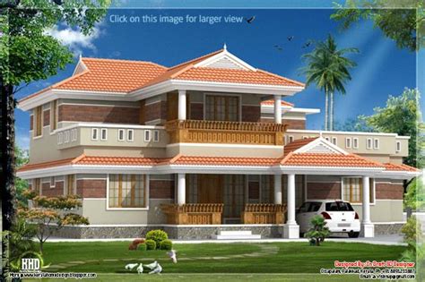 Traditional looking Kerala style house in 2320 sq.feet ~ Kerala House Design Idea