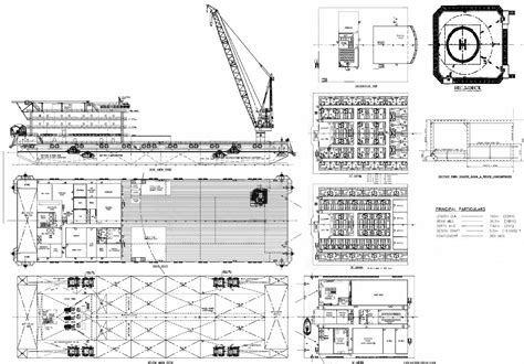 Accommodation Work Barge (2 sisters) - Van Loon Maritime Services B.V.