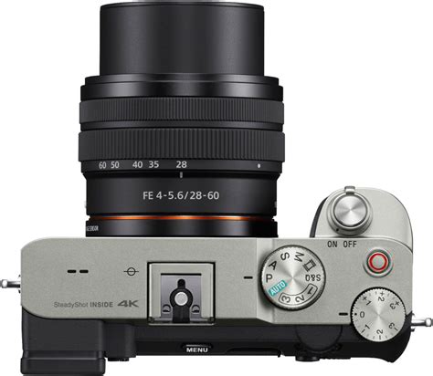 Sony Alpha 7C Full-frame Compact Mirrorless Camera with FE 28-60mm F4-5.6 lens Silver ILCE7CL/S ...