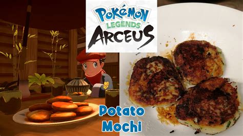 Pokemon Legends: Arceus Potato Mochi - Let's Cook! - Screen Hype