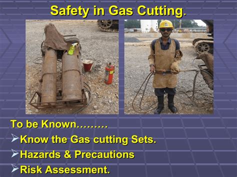 Gas cutting safety