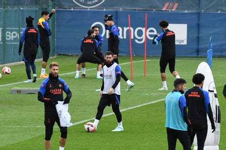 Lionel Messi During Psg Training Session Editorial Stock Photo - Stock Image | Shutterstock