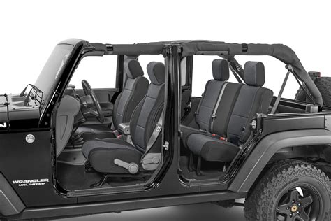 Custom Fit Seat Covers Jeep Wrangler - Velcromag