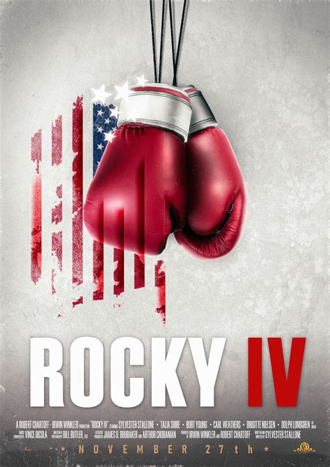 ROCKY IV (1985) Tribute POSTER Art | Poster By Ferrer