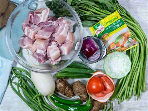 Sinigang na Baboy | Amiable Foods