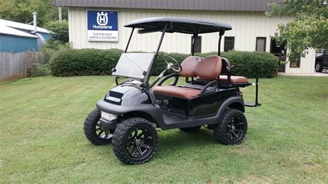 Club Car Precedent Saddle Brown Seats - Custom Golf Carts Columbia | Sales, Services & Parts