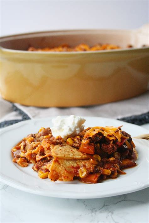 Mexican Turkey Casserole with Roasted Vegetables - Hungry by Nature