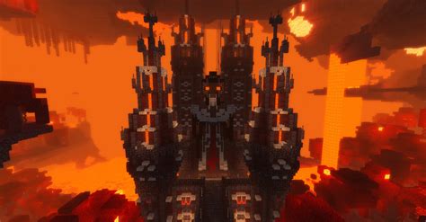 Deathland Nether Fortress/Dungeon Minecraft Map