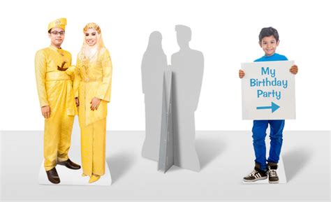 Life Size Standees | Photo Cut-Outs For Parties | PIXIO Malaysia