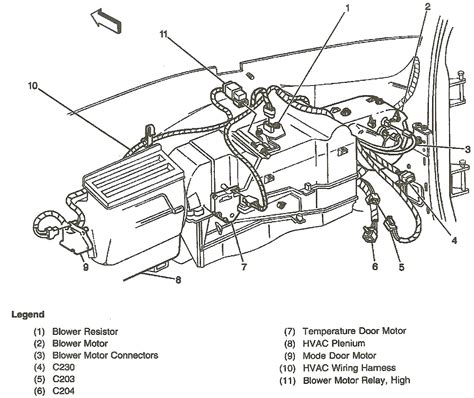 2008 Gmc yukon parts diagram