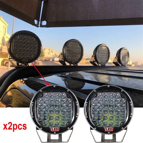 Round 320w Red led driving light 4x4 led off road light 320W led work ...