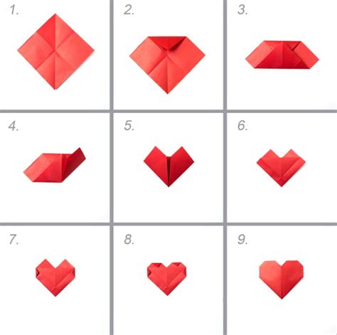 Two Ways to Fold an Origami Heart Card for Valentines | Kids Activities Blog