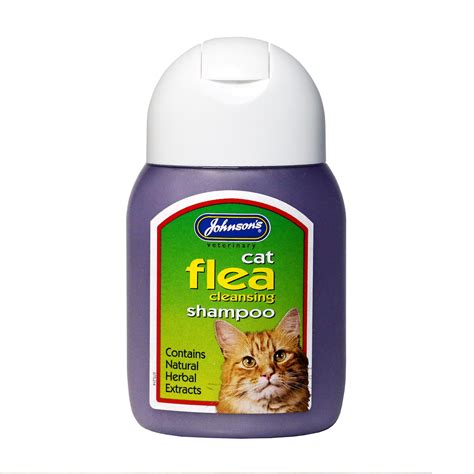 G047 Cat Flea Cleansing Shampoo – 125ml – pack of 6 – Johnsons ...