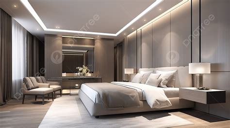 Modern Luxury Bedroom Design With White And Grey Color For 2020 ...