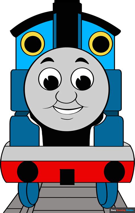 How to Draw Thomas the Train - Really Easy Drawing Tutorial