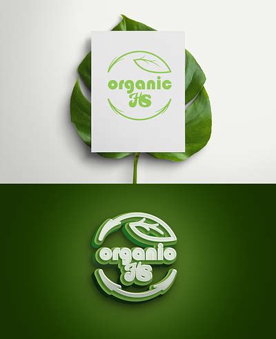 Organic logo by Mr .Mahib on Dribbble