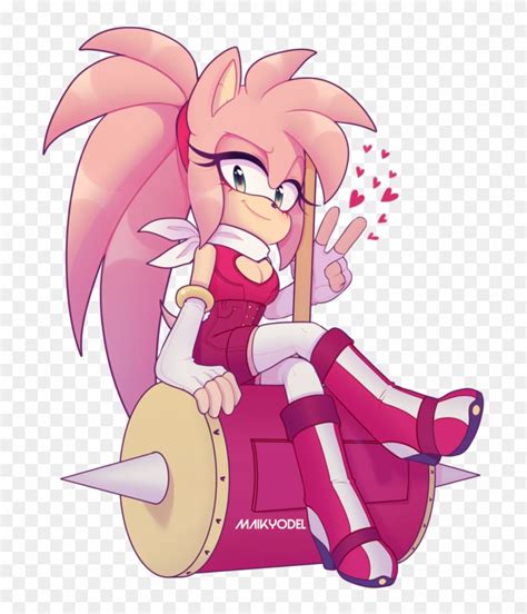 Amy Rose Sonic Fan Art